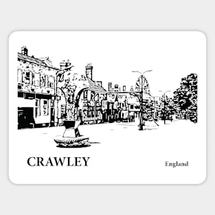 Crawley England Magnet